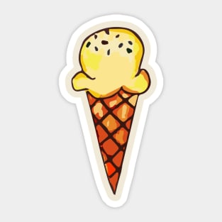 Ice Cream Cone Sticker